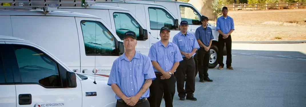 KIC Refrigeration crew ready for Mini Split Repair jobs across Fremont